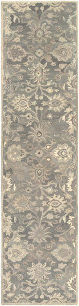 Made to Order Custom Size Conesus Hand Tufted Ivory & Taupe 1195 Area Rug