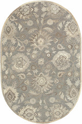 Made to Order Custom Size Conesus Hand Tufted Ivory & Taupe 1195 Area Rug