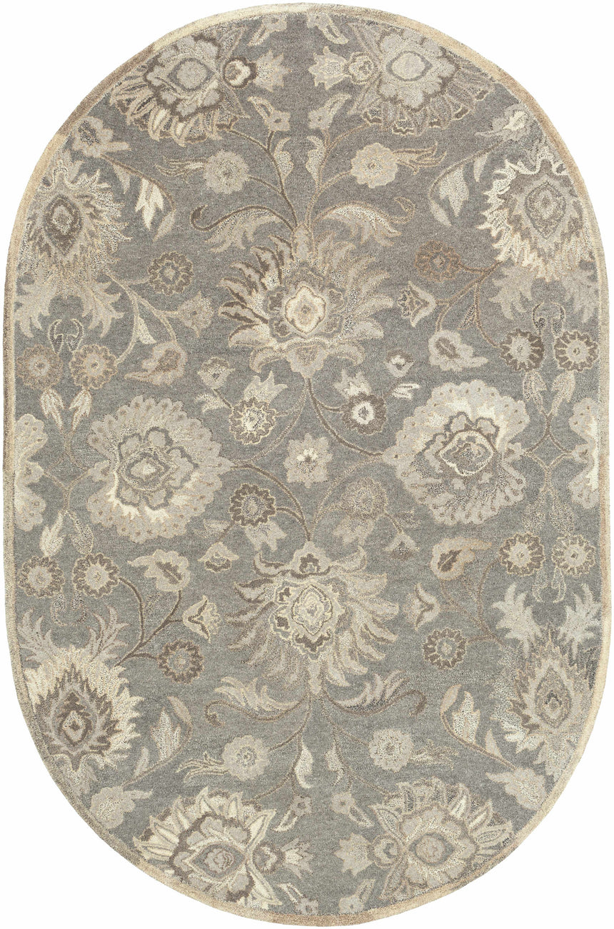 Made to Order Custom Size Conesus Hand Tufted Ivory & Taupe 1195 Area Rug
