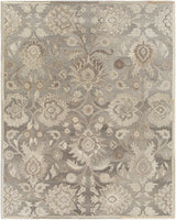Made to Order Custom Size Conesus Hand Tufted Ivory & Taupe 1195 Area Rug