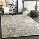 Made to Order Custom Size Conesus Hand Tufted Ivory & Taupe 1195 Area Rug