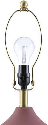 Felixdorf Brick Red Table Lamp