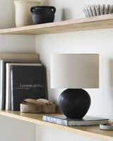 Ferrandina Black Table Lamp