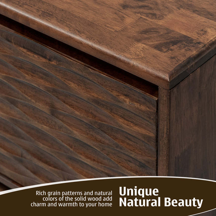 Acacia Elara TV Stand with Storage and Cable Management for TVs up to 80