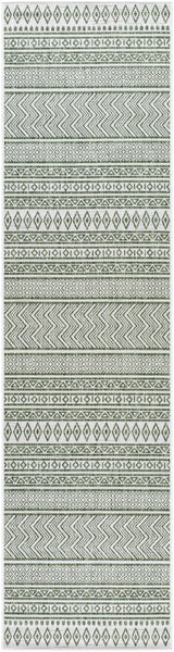 Madras Natural Gray Green All Over Performance Area Rug
