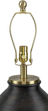 Franzburg Dark Red Table Lamp