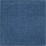 Made to Order Custom Size Brockton Solid Wool Blue Area Rug