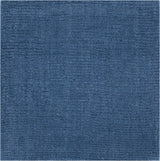 Made to Order Custom Size Brockton Solid Wool Blue Area Rug
