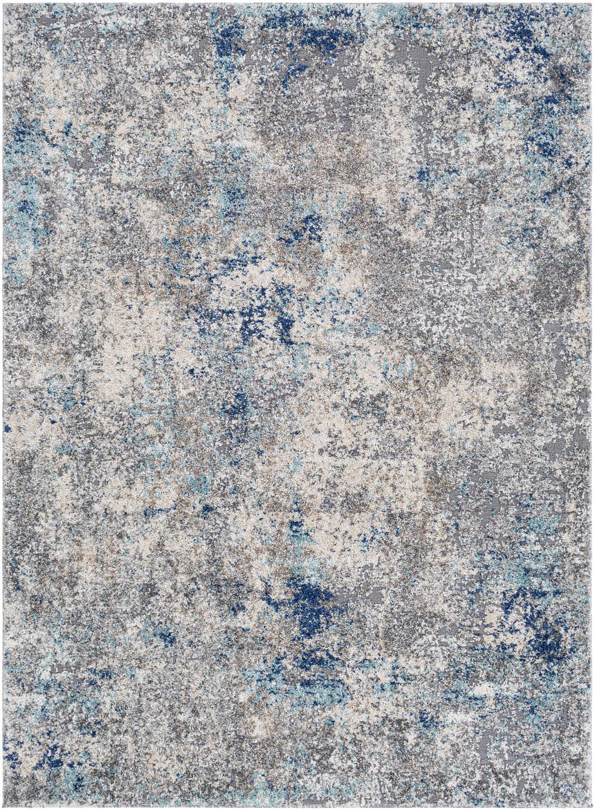 Sample Findochty Blue&Gray Abstract Area Rug