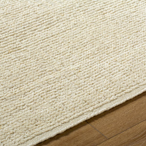 Firs Beige Hand Knotted Wool Rug