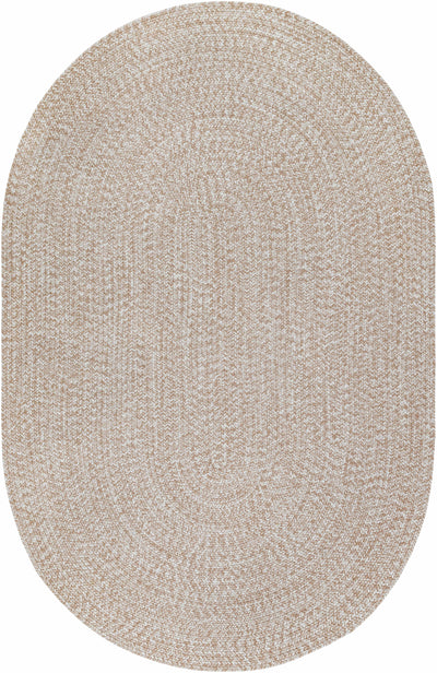 Cream Braided Faux Jute Rug