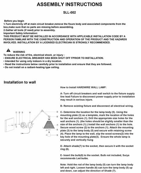 Filighera Black Iron Rattan Wall Sconce