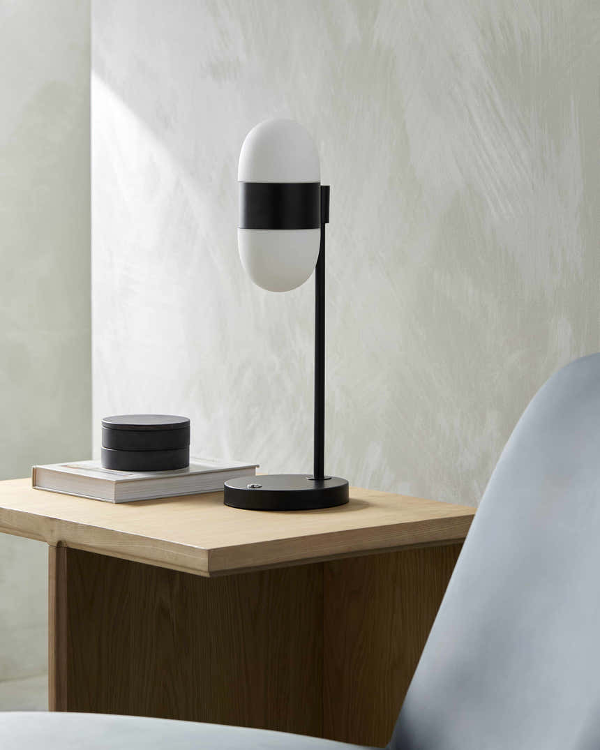 Ortezzano Brass  Minimal Table Lamp