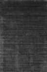 Close-up of a black and light gray Flat Area Rug. Hand-woven wool rug with subtle striped texture. Design-Rectangle