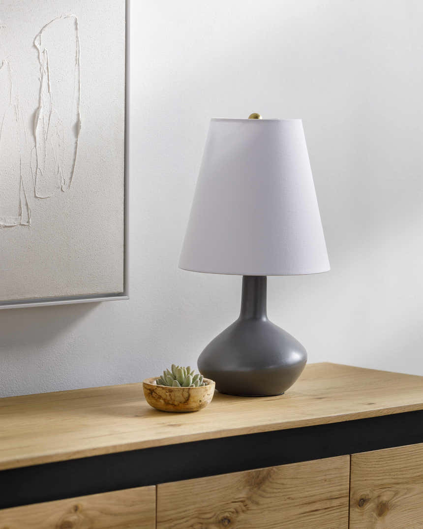 Filottrano Gray Table Lamp