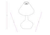 Filottrano Gray Table Lamp