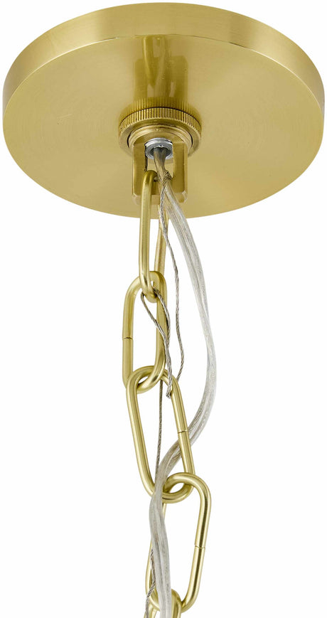 Soft Light Gray Traditional Pendant Light with glass details for kitchen islands or dining areas