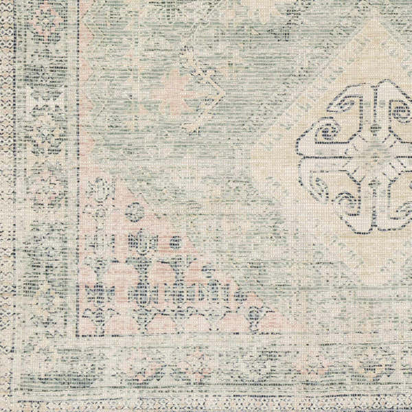 Sample Foraker Sage Green Cotton Rug