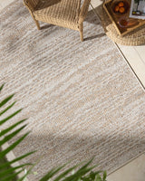Alezae Beige Area Rug