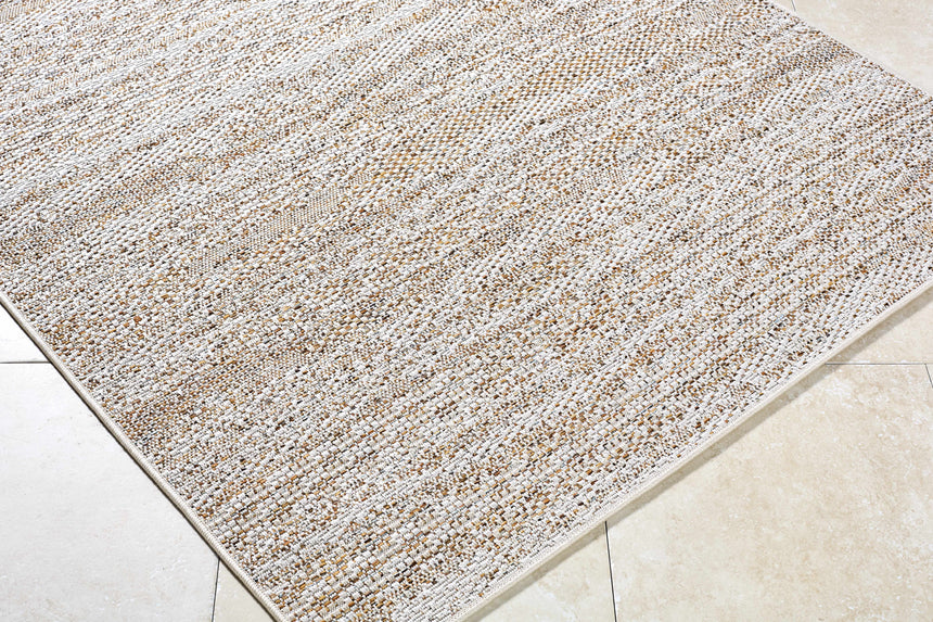 Alezae Beige Area Rug