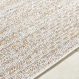 Alezae Beige Area Rug