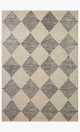 Loloi Francis FRA-01 Beige Charcoal Wool Rug