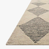 Loloi Francis FRA-01 Beige Charcoal Wool Rug