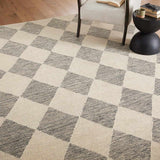 Loloi Francis FRA-01 Beige Charcoal Wool Rug