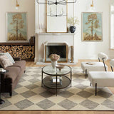 Loloi Francis FRA-01 Beige Charcoal Wool Rug