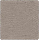 Made to Order Custom Size Brockton Solid Wool Gray Area Rug