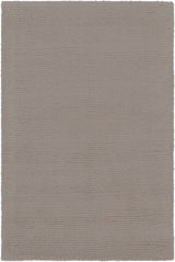 Made to Order Custom Size Brockton Solid Wool Gray Area Rug