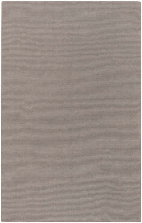 Made to Order Custom Size Brockton Solid Wool Gray Area Rug