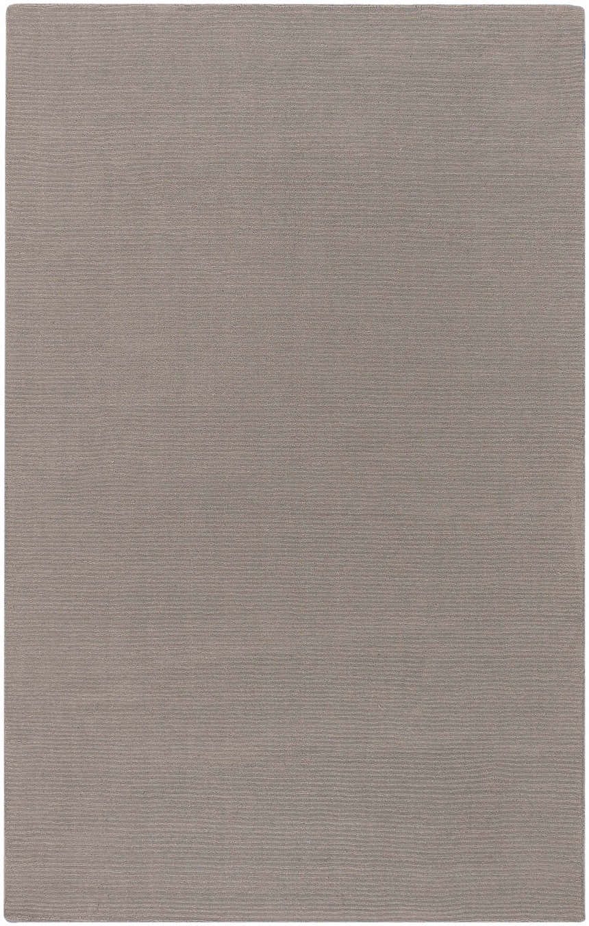Made to Order Custom Size Brockton Solid Wool Gray Area Rug