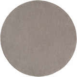 Made to Order Custom Size Brockton Solid Wool Gray Area Rug