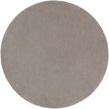 Made to Order Custom Size Brockton Solid Wool Gray Area Rug