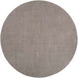 Made to Order Custom Size Brockton Solid Wool Gray Area Rug