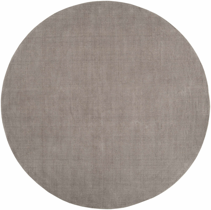 Made to Order Custom Size Brockton Solid Wool Gray Area Rug