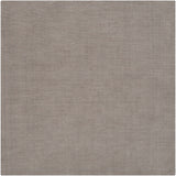 Made to Order Custom Size Brockton Solid Wool Gray Area Rug