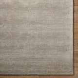 Made to Order Custom Size Brockton Solid Wool Gray Area Rug
