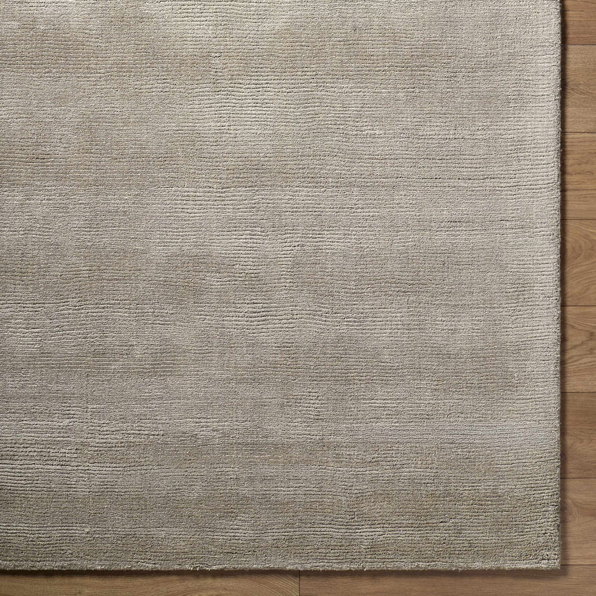 Made to Order Custom Size Brockton Solid Wool Gray Area Rug