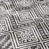 Frankville Black&White All Over Performance Rug