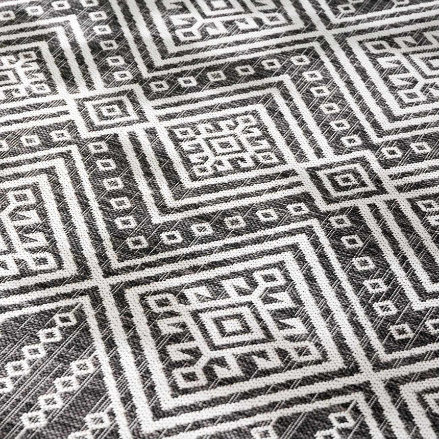 Frankville Black&White All Over Performance Rug