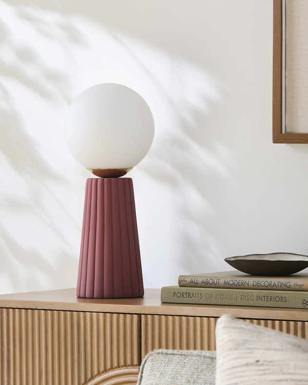 Otterwisch Peach Table Lamp