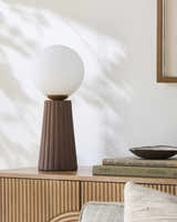 Otterwisch Dark Red Table Lamp