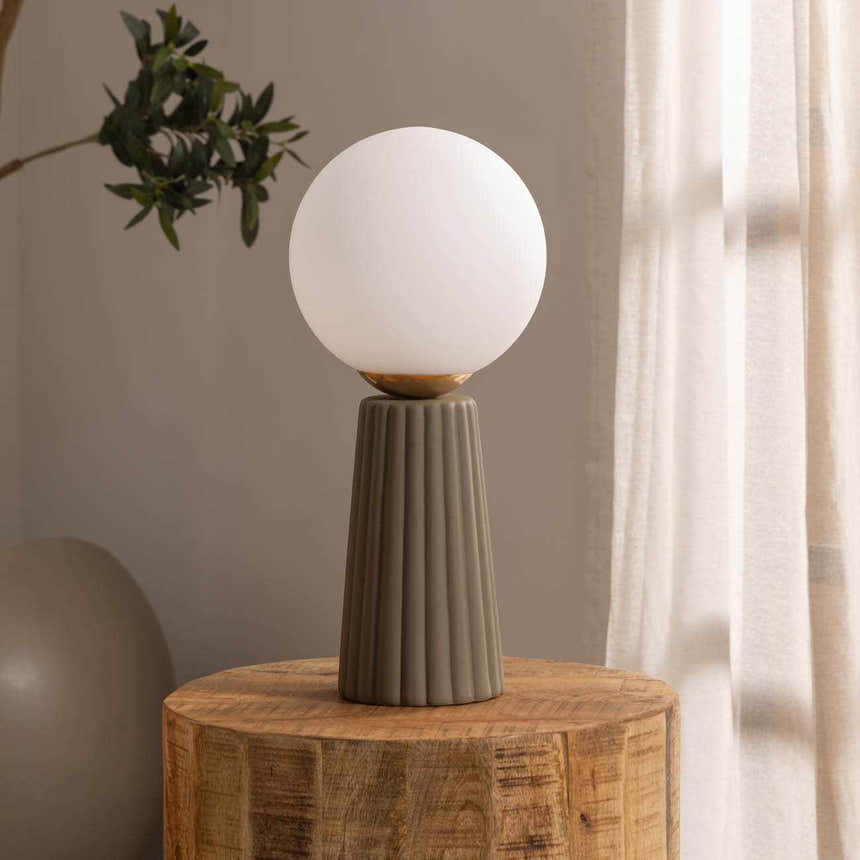 Otterwisch Green Table Lamp