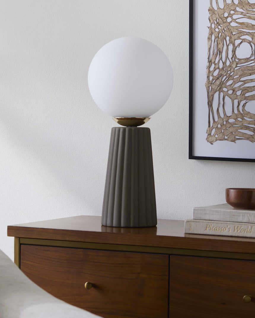Otterwisch Green Table Lamp