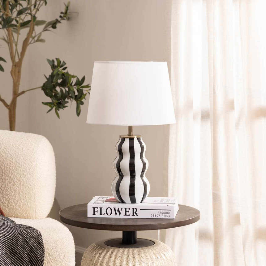 Flexeiras Navy Table Lamp