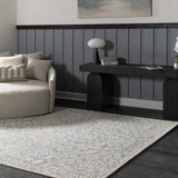 Gagebrook Blue Wool Area Rug