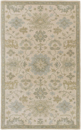 Made to Order Custom Size Hazen Hand Tufted Light Beige 1197 Area Rug