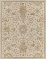 Made to Order Custom Size Hazen Hand Tufted Light Beige 1197 Area Rug